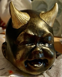 black and gold